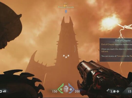 Doom: The Dark Ages Revelations – Proving Grounds: End of Chapter – Message | Council Chamber Codex