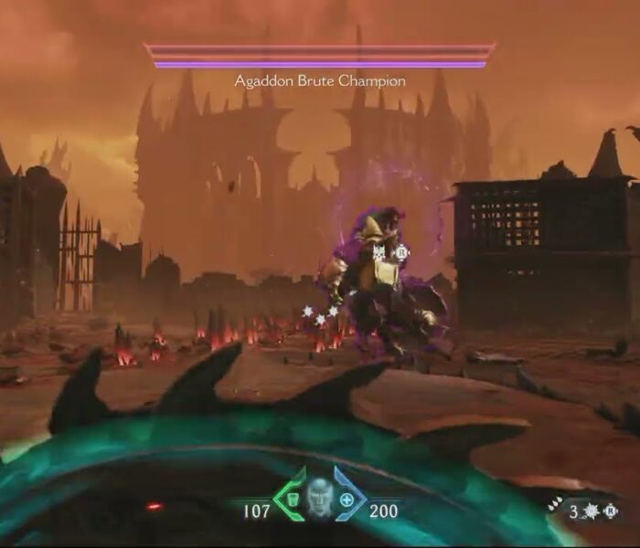 Doom: The Dark Ages Revelations – Proving Grounds: Slay Agaddon Brute Champion Gameplay