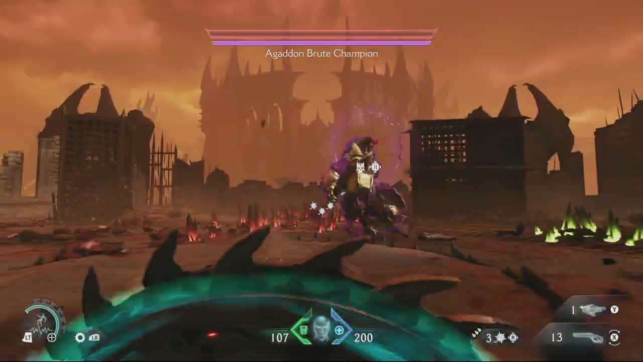 Doom: The Dark Ages Revelations – Proving Grounds: Slay Agaddon Brute Champion Gameplay