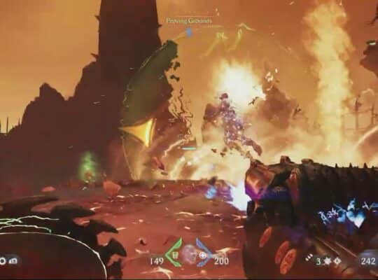 Doom: The Dark Ages Revelations – Proving Grounds: Collect Blue Skulls 2/2 | Obtain The Skull Key