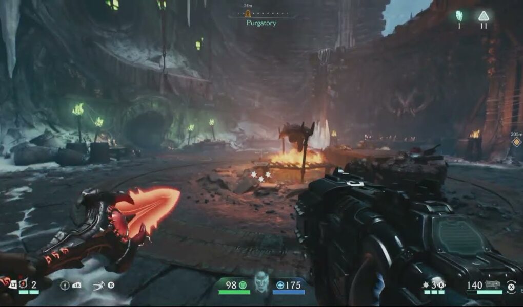 Doom: The Dark Ages Revelations – Purgatory: Accept The Offering (Mended Shield) The Wretch Dialogue