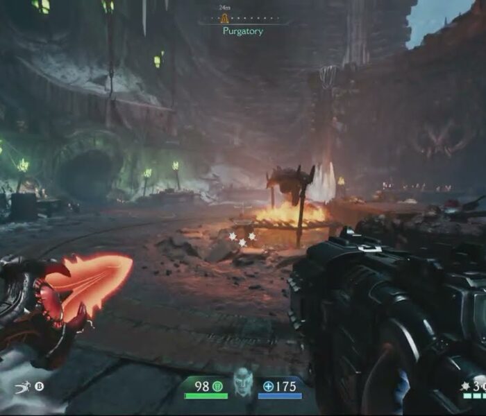 Doom: The Dark Ages Revelations – Purgatory: Accept The Offering (Mended Shield) The Wretch Dialogue