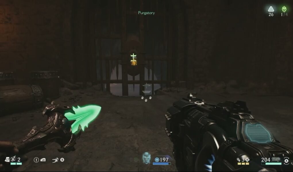 Doom: The Dark Ages Revelations – Purgatory: Go To Architect’s Workshop “Point of no Return” Message