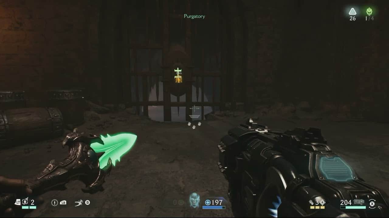Doom: The Dark Ages Revelations – Purgatory: Go To Architect’s Workshop “Point of no Return” Message