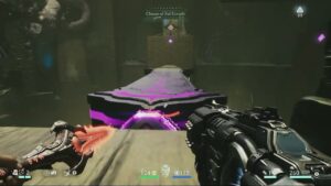 Doom: The Dark Ages Revelations – Chasm of Xal’ Goroth: Power Core Room #2 Puzzle (Pillars, Block)