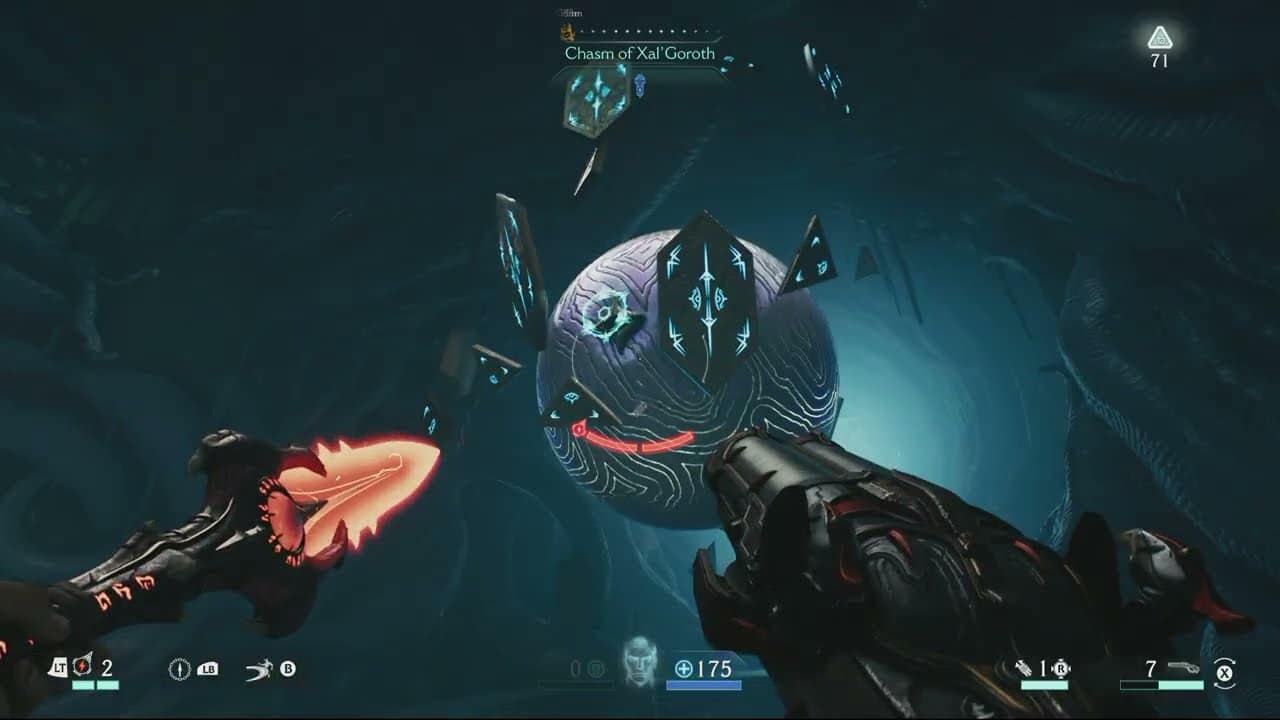 Doom: The Dark Ages Revelations – Chasm of Xal’ Goroth: Destroy First Power Core Gameplay