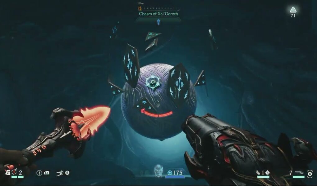 Doom: The Dark Ages Revelations – Chasm of Xal’ Goroth: Open 2/2 Blue Doors | Ammo Boost 1 | Demons