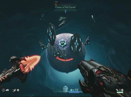 Doom: The Dark Ages Revelations – Chasm of Xal’ Goroth: Open 2/2 Blue Doors | Ammo Boost 1 | Demons