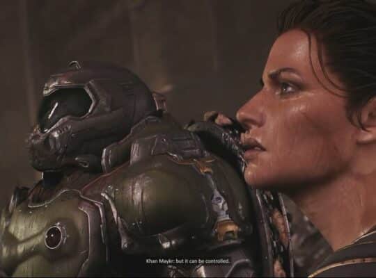 Doom: The Dark Ages Revelations – Uprising: Khan Maykr “Hell Cannot Be Defeated” Henchman Cutscene