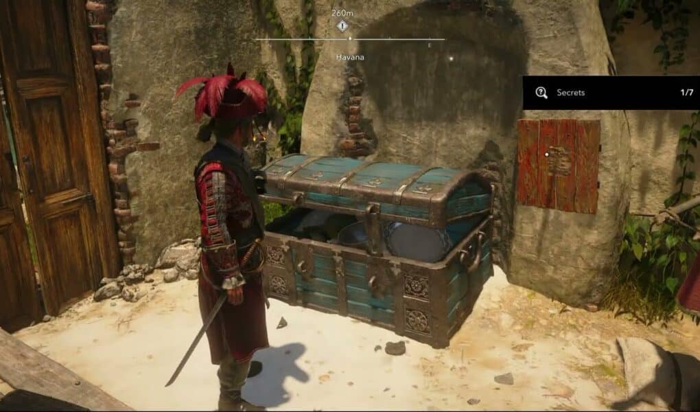 Assassin’s Creed Black Flag Resynched – Sequence 2: Exotic Seashells Rare Trinket Location (214,568)