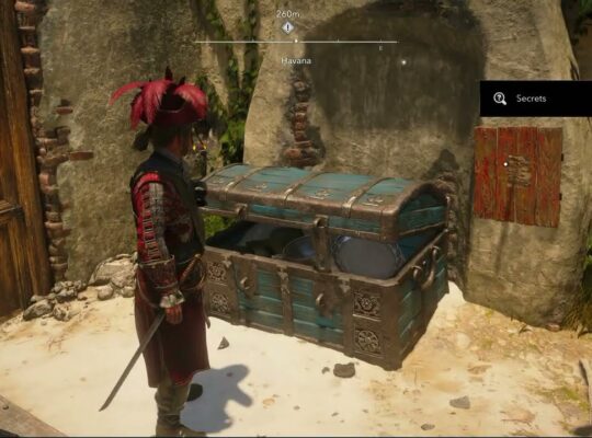 Assassin’s Creed Black Flag Resynched – Sequence 2: Exotic Seashells Rare Trinket Location (214,568)