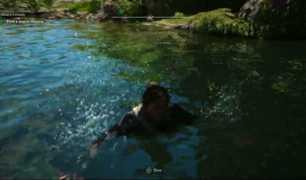 Assassin’s Creed Black Flag Resynched – Edward Kenway: Diamond Trinket Location (Swimming Gameplay)