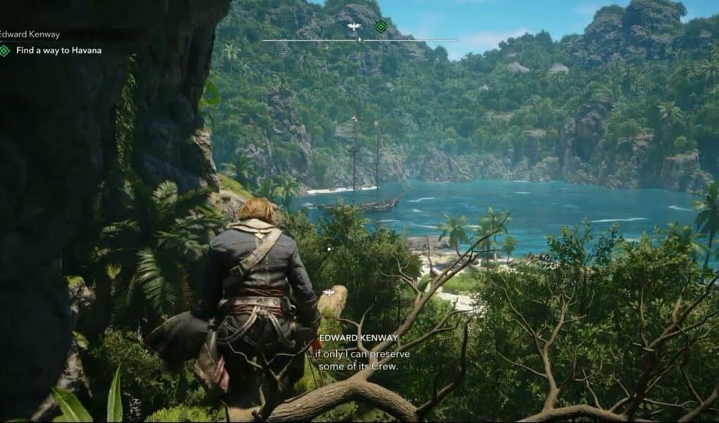 Assassin’s Creed Black Flag Resynched – Edward Kenway: Activate Eye In The Dark | Ed Sees a Schooner