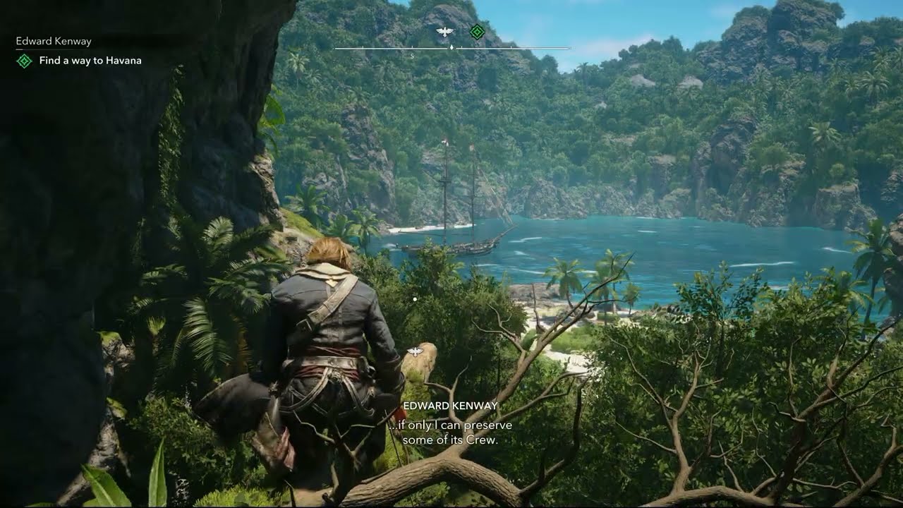 Assassin’s Creed Black Flag Resynched – Edward Kenway: Activate Eye In The Dark | Ed Sees a Schooner