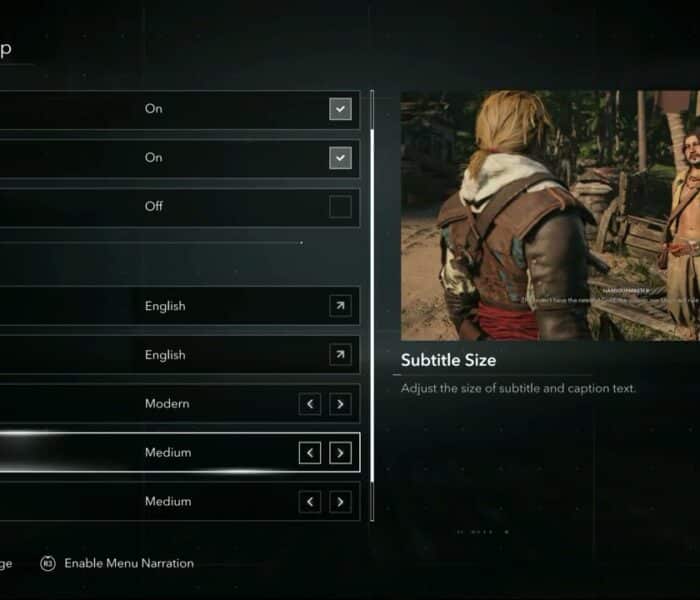 Assassin’s Creed Black Flag Resynched – Initial Set Up: Image Calibration | Accessibility Presets