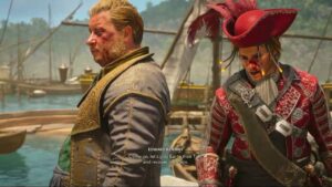 Assassin’s Creed Black Flag Resynched – And My Sugar? Edward Kenway Talks with Stede Bonner Cutscene
