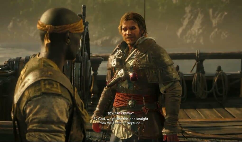 Assassin’s Creed Black Flag Resynced – This Tyro Captain: Edward Kenway and Adewale Deal Cutscene