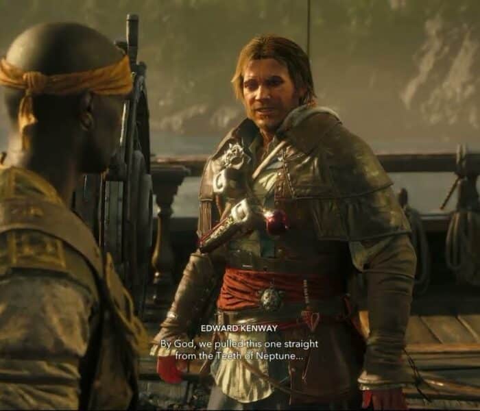 Assassin’s Creed Black Flag Resynced – This Tyro Captain: Edward Kenway and Adewale Deal Cutscene