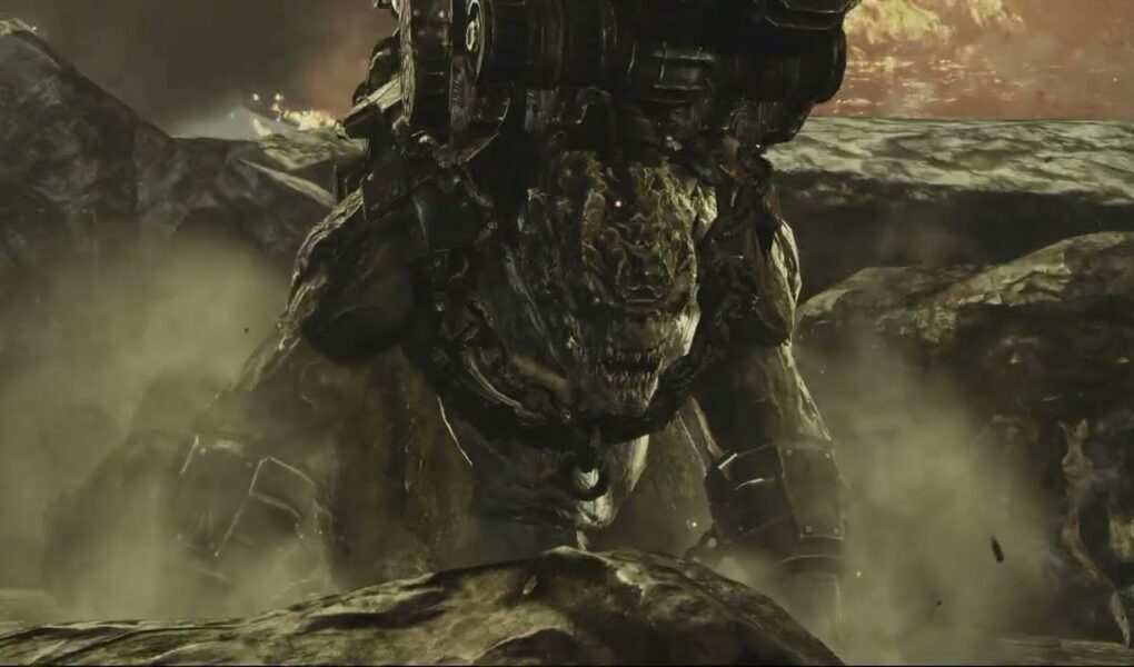 Gears of War 3 – Act 2 Chapter 1 Shipwreck: Kill Savage Boomer | Destroy The Siege Beast Crews 2/2