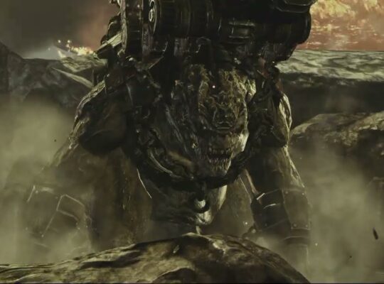 Gears of War 3 – Act 2 Chapter 1 Shipwreck: Kill Savage Boomer | Destroy The Siege Beast Crews 2/2