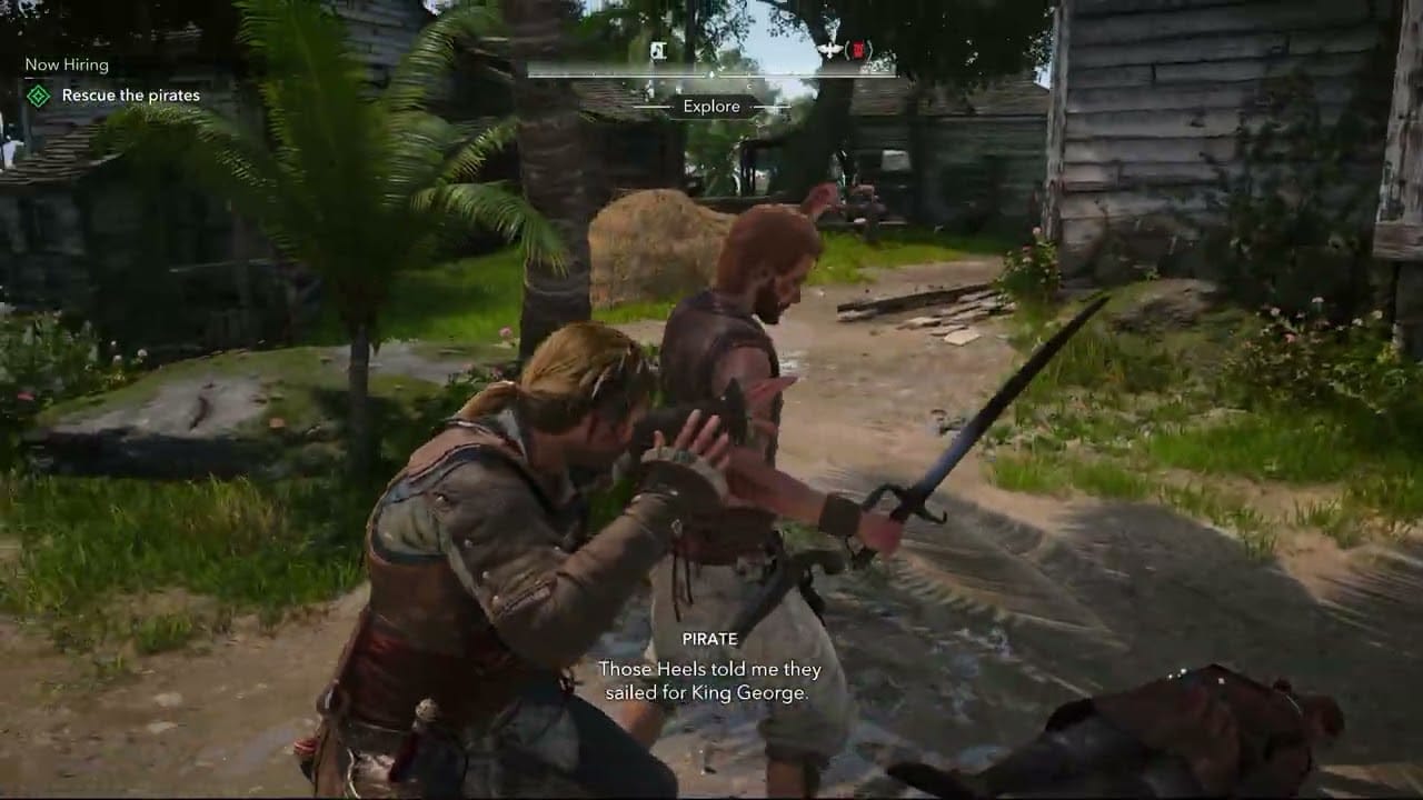 Assassin’s Creed Black Flag Resynced – Now Hiring: Walk with Anne Bonny | Rescue The Pirate Gameplay