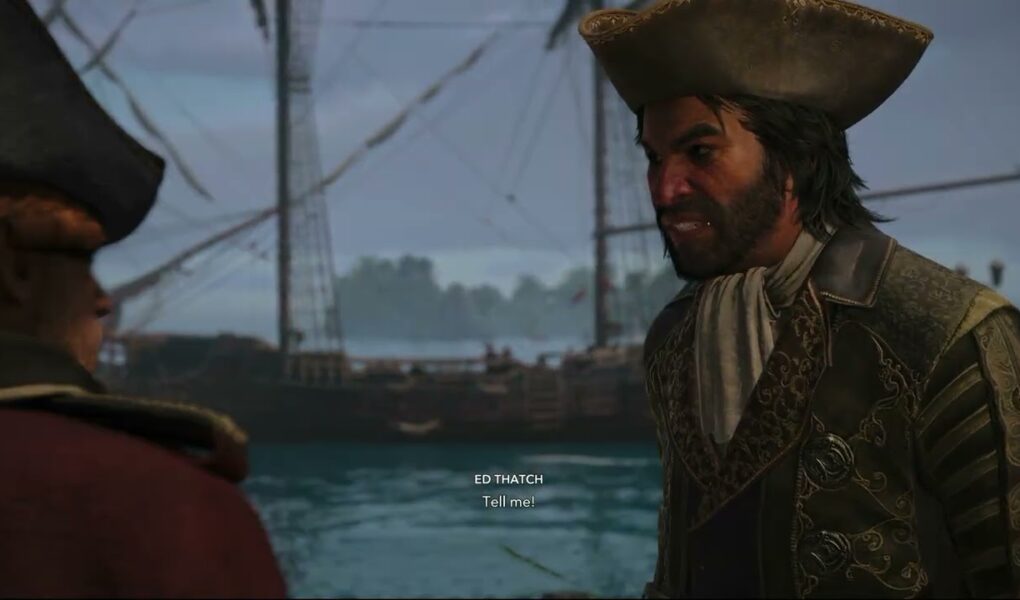 Assassin’s Creed Black Flag Resynced – Now Hiring: 1715 Nassau Bahamas Arrival Cutscene | Ed Thatch