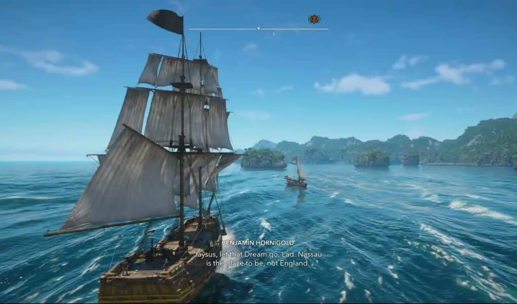 Assassin’s Creed Black Flag Resynced – Prizes and Plunder: Benjamin Hornigold Jackdaw Talk Sequence