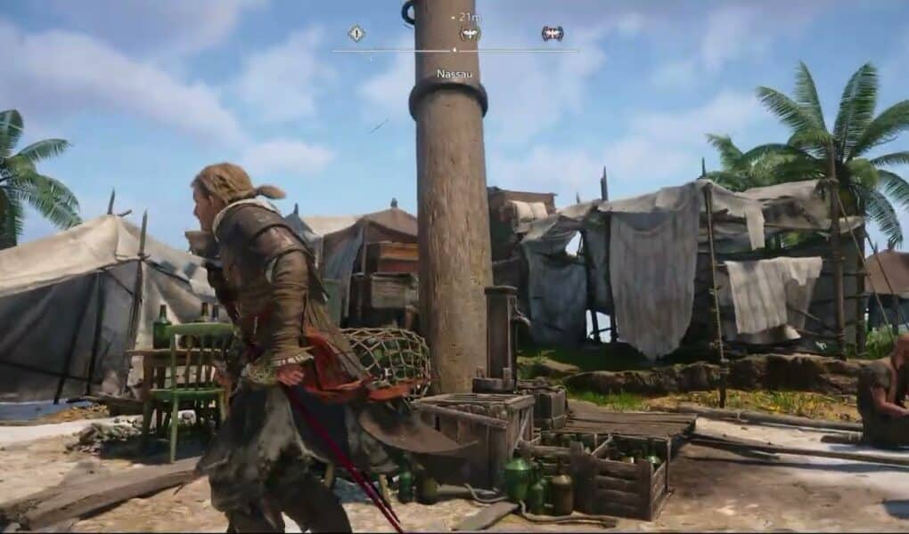 Assassin’s Creed Black Flag Resynced – Sequence 3: Nassau: Synchronize The Giant Mast (Flag)