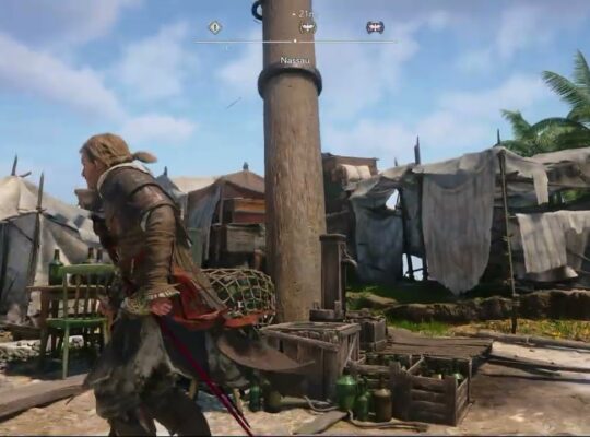 Assassin’s Creed Black Flag Resynced – Sequence 3: Nassau: Synchronize The Giant Mast (Flag)