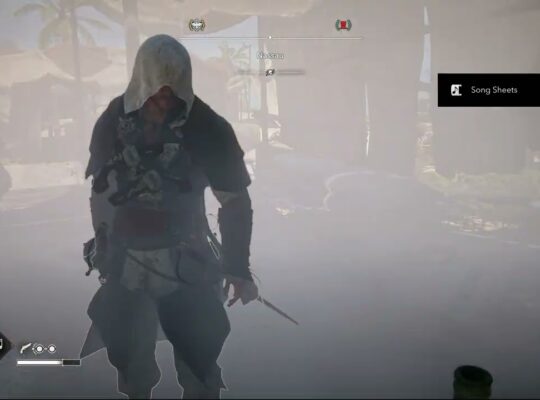 Assassin’s Creed Black Flag Resynced – Nassau Fort: Collect Song Sheet “Stormalong John”