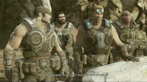 Gears of War 3 – Act 2: Locus New Home Above Ground “Anyone Up For a Hijack?” Cutscene