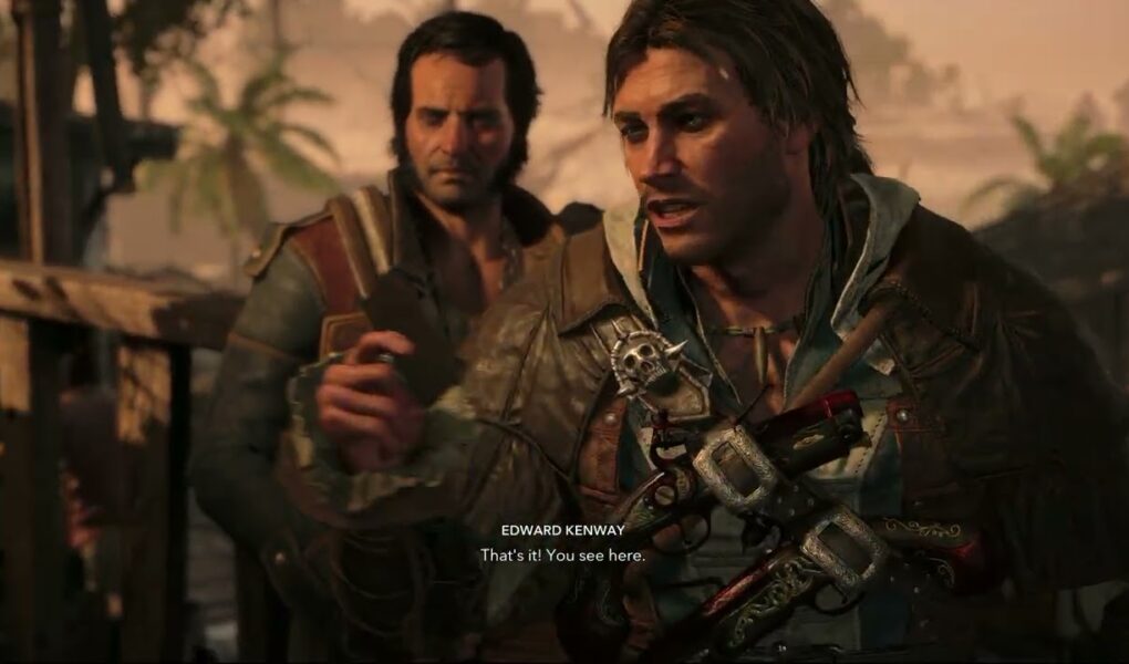 Assassin’s Creed Black Flag Resynced – Now Hiring: Old Avery: James Kidd “Observatory” Chat Cutscene