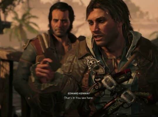 Assassin’s Creed Black Flag Resynced – Now Hiring: Old Avery: James Kidd “Observatory” Chat Cutscene