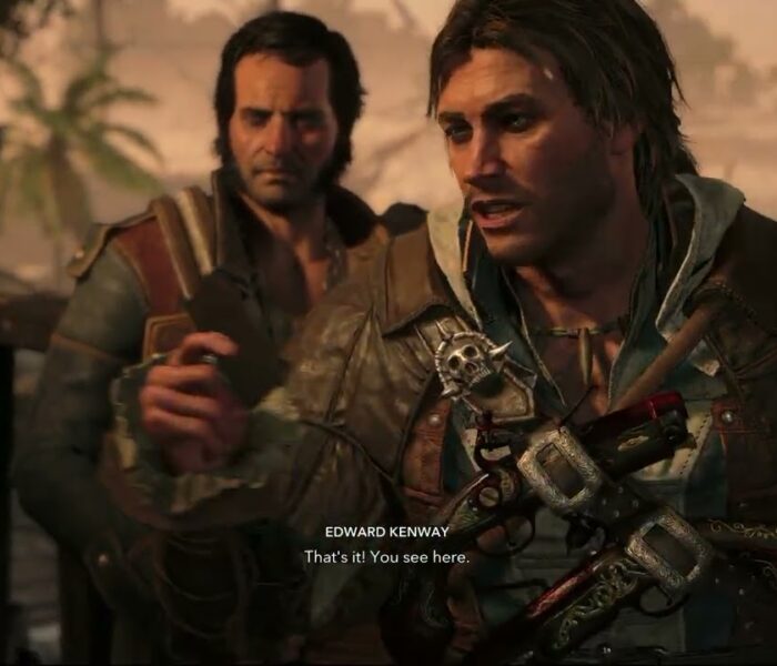 Assassin’s Creed Black Flag Resynced – Now Hiring: Old Avery: James Kidd “Observatory” Chat Cutscene