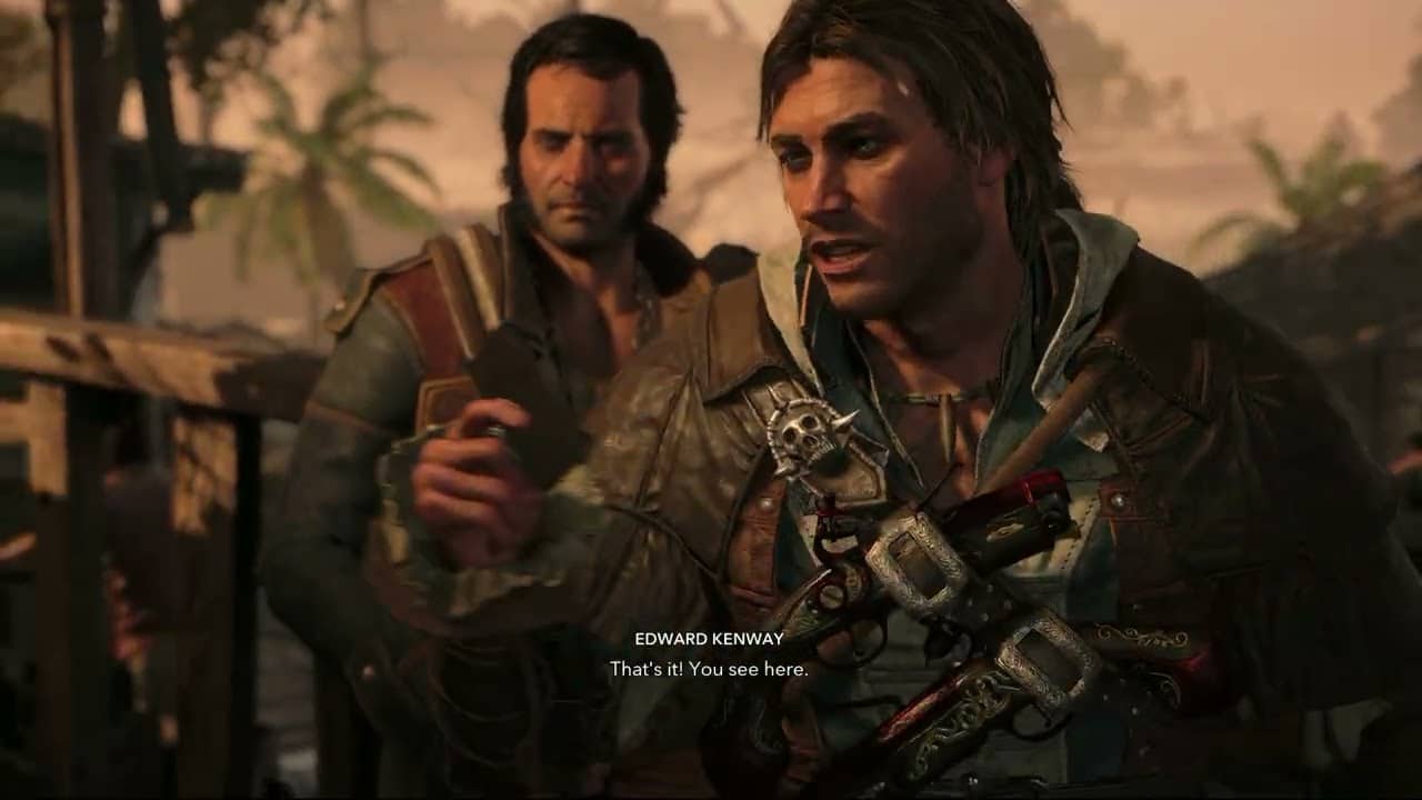 Assassin’s Creed Black Flag Resynced – Now Hiring: Old Avery: James Kidd “Observatory” Chat Cutscene
