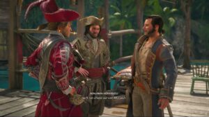 Assassin’s Creed Black Flag Resynced – Raise The Black Flag: Benjamin Hornigold & Ed Thatch Cutscene