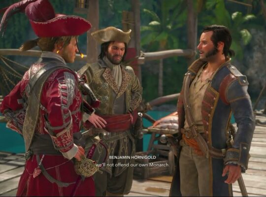 Assassin’s Creed Black Flag Resynced – Raise The Black Flag: Benjamin Hornigold & Ed Thatch Cutscene