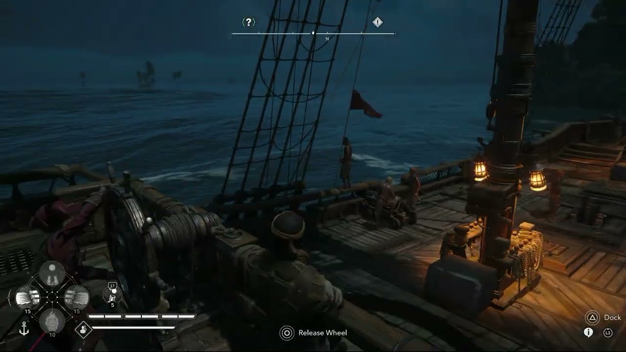 Assassin’s Creed Black Flag Resynced – Sequence 3: Jackdaw Night Sailing | Double Shot | PS5 Pro