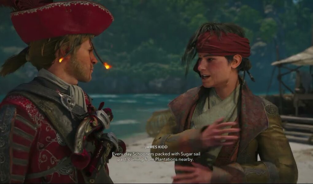 Assassin’s Creed Black Flag Resynced – Sugarcane And It’s Yields: James Kidd Give Rope Dart Cutscene