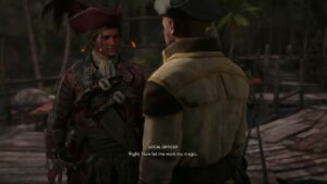 Assassin’s Creed Black Flag Resynced – Raise The Black Flag: Sail To Salt Key: Bribe Local Officer