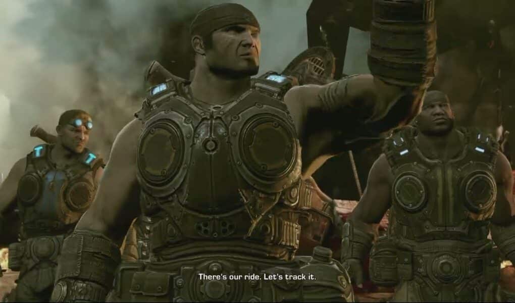 Gears of War 3 – Act 2: Marcus “There’s Are Ride” (Gas Barge) Seran Dead Lands Cutscene