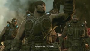 Gears of War 3 – Act 2: Marcus “There’s Are Ride” (Gas Barge) Seran Dead Lands Cutscene