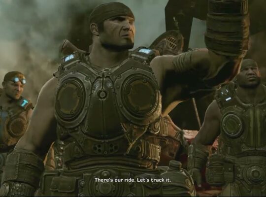 Gears of War 3 – Act 2: Marcus “There’s Are Ride” (Gas Barge) Seran Dead Lands Cutscene