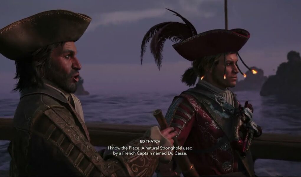 Assassin’s Creed Black Flag Resynced – Proper Defenses: Talk to Ed Hatch “Julian De Casse” Cutscene