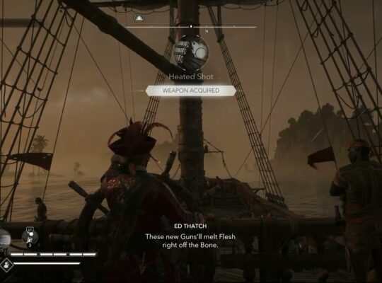 Assassin’s Creed Black Flag Resynced – Proper Defenses: Adewale Cutscene: Fire Heated Shots Tutorial