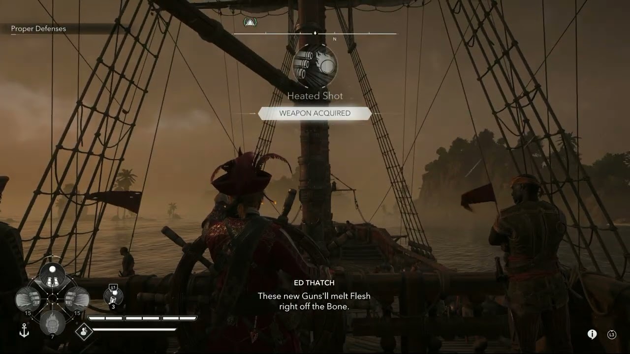 Assassin’s Creed Black Flag Resynced – Proper Defenses: Adewale Cutscene: Fire Heated Shots Tutorial
