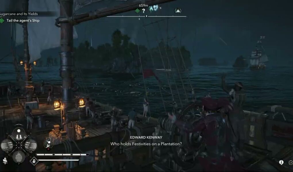Assassin’s Creed Black Flag Resynced – Sugarcane And It’s Yields: Tail Agent’s Ship In The Jackdaw