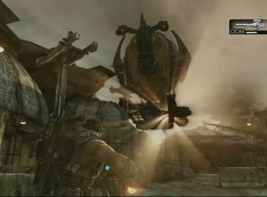 Gears of War 3 – Act 2: Grab Guns and Ammo | Defend Depot From Attacking Locust (One Shot)