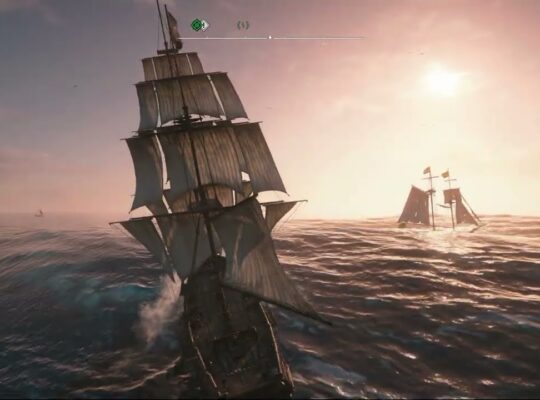 Assassin’s Creed Black Flag Resynced – British HMS Conten and Santa Catalina Spanish Schooner Battle