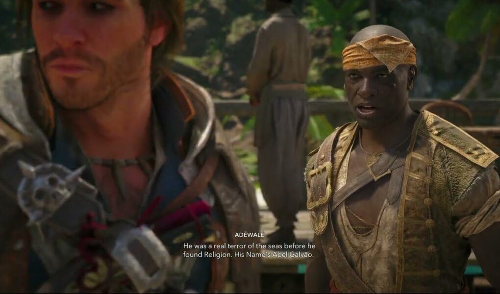 Assassin’s Creed Black Flag Resynced – This Old Cove: Carry Supplies with Adewale | Talk Cutscene